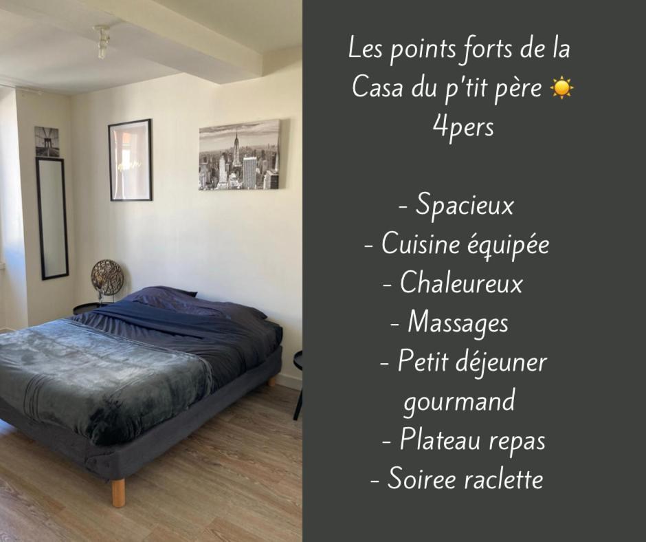 Appartement La Casa du p'tit père 2 adultes et 2 ou 3 enfants à Rives  Extérieur photo